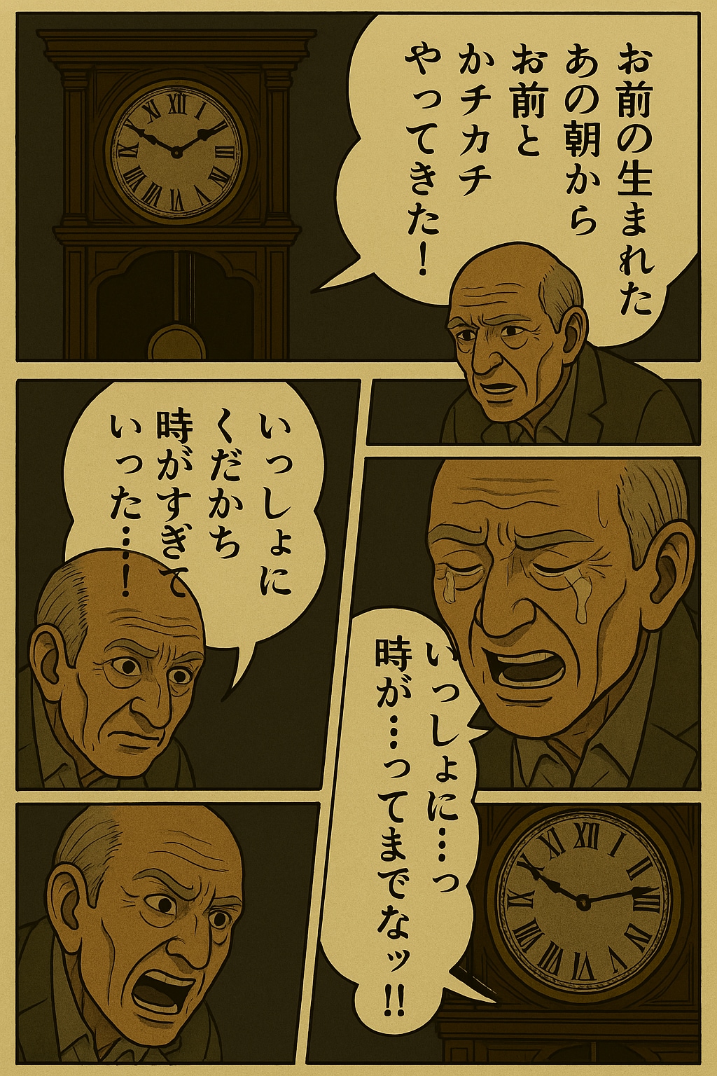 大きな古時計でくにへかえる