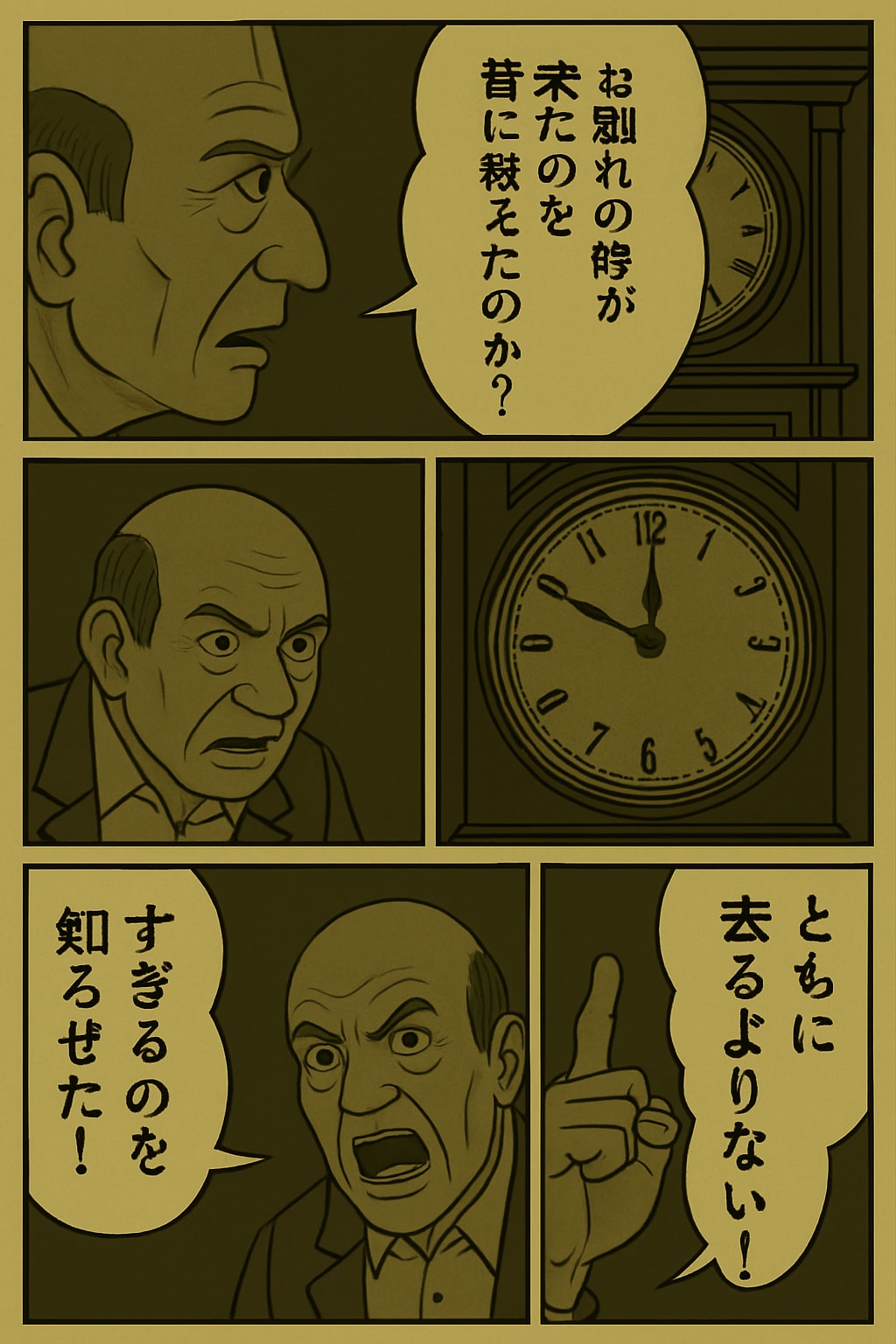 大きな古時計でくにへかえる