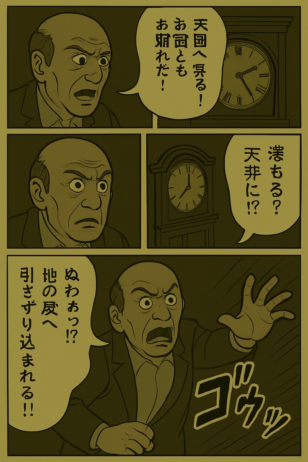 大きな古時計でくにへかえる