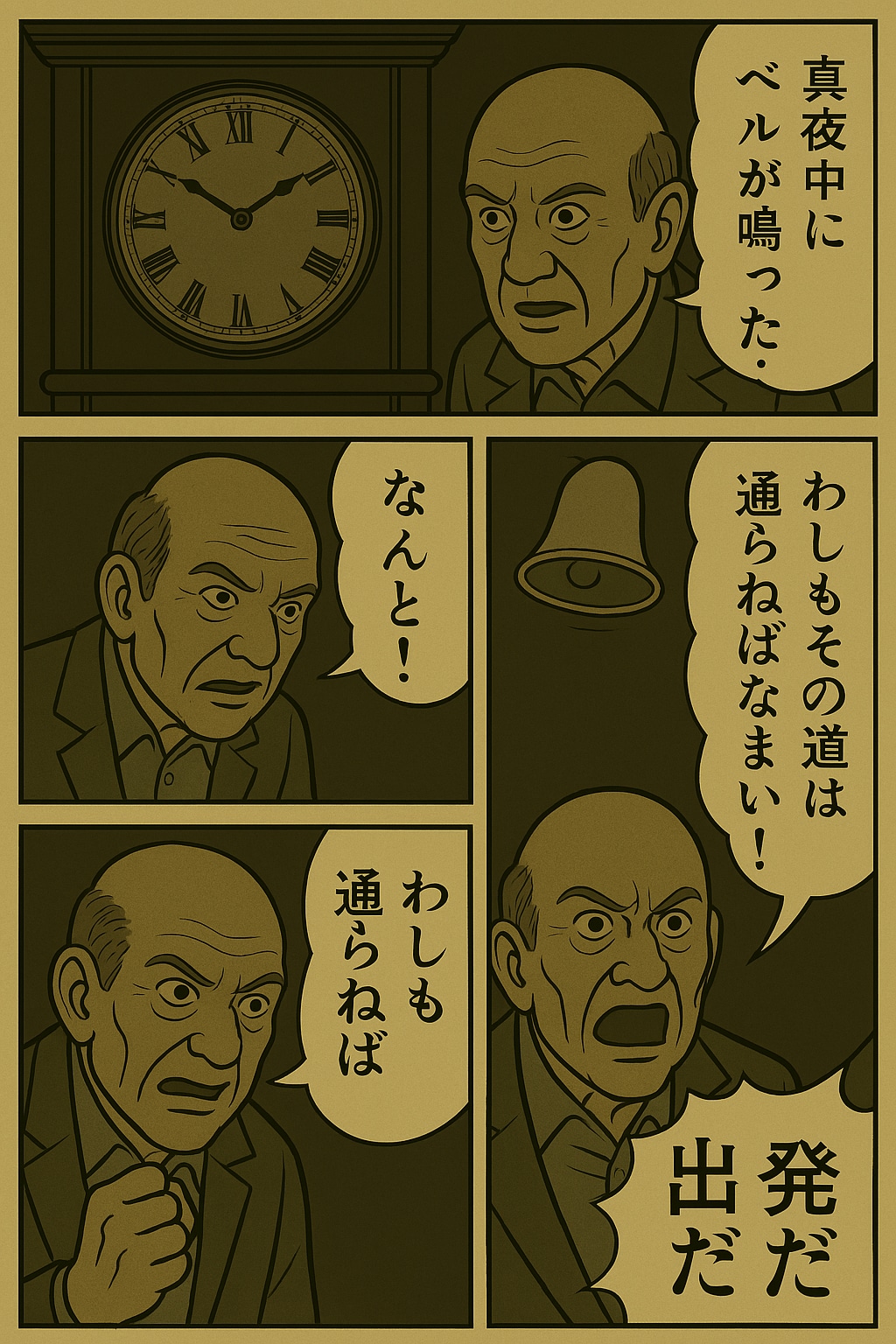 大きな古時計でくにへかえる