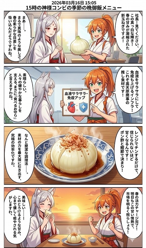 とろける甘み、新玉ねぎの誘惑 | の人気AIイラスト・グラビア