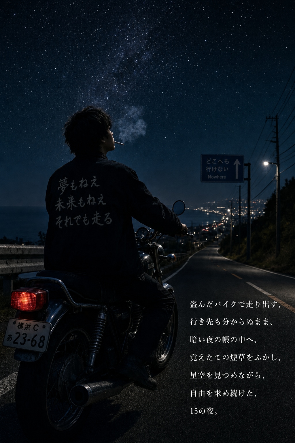 彼の背中に注目