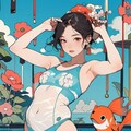 水浴び覗いてみた 8枚目