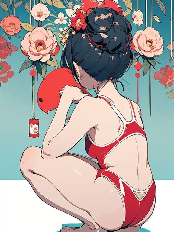 水浴び覗いてみた