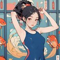 水浴び覗いてみた 9枚目