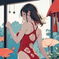 水浴び覗いてみた 3枚目