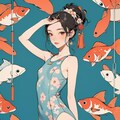 水浴び覗いてみた 12枚目