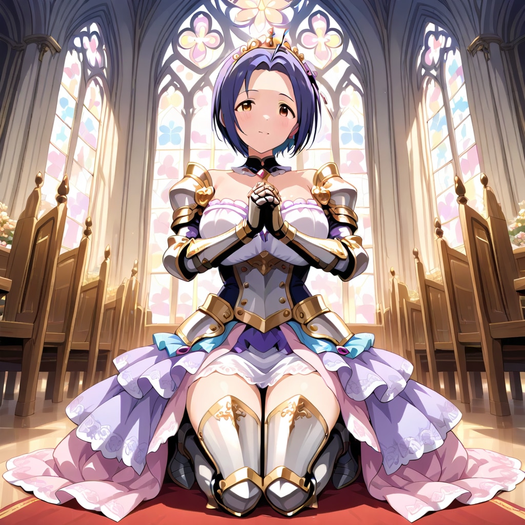 姫騎士の祈り | の人気AIイラスト・グラビア