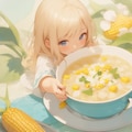 Corn soup 1 3枚目