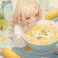 Corn soup 1 8枚目