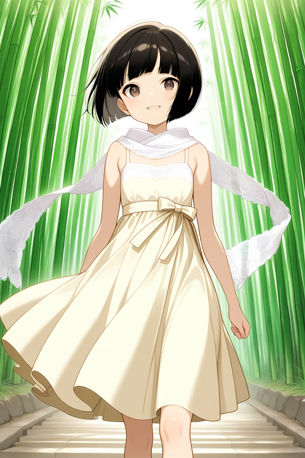 呪文は「若竹のドレス」