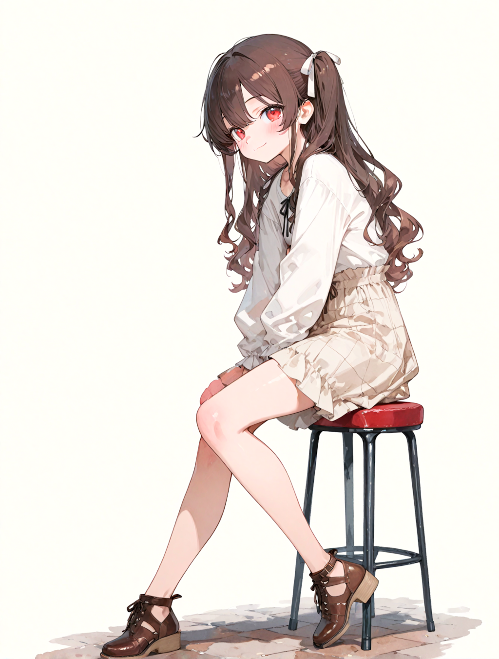 回転寿司と少女