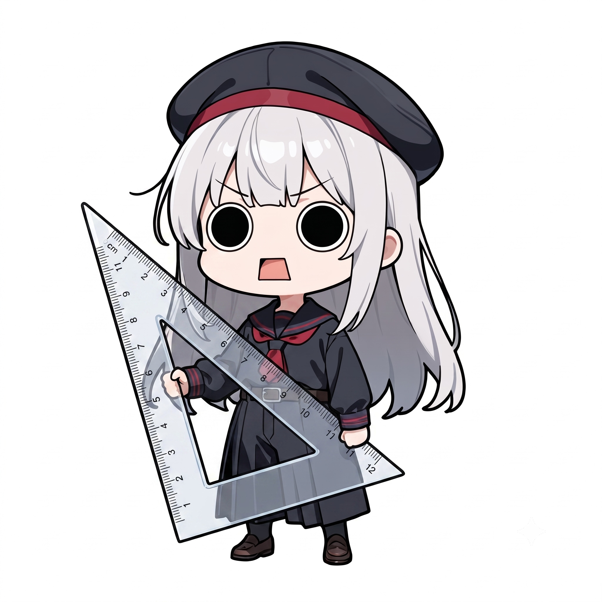 三角定規偉いこっちゃ嬢