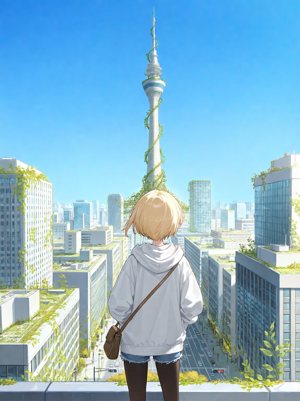第09観測区画：蔦は塔を登った | の人気AIイラスト・グラビア