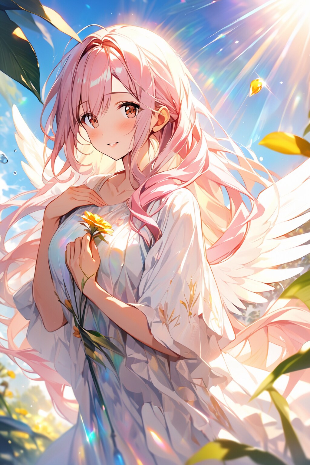 天使さん頑張ります(VEGA) | の人気AIイラスト・グラビア