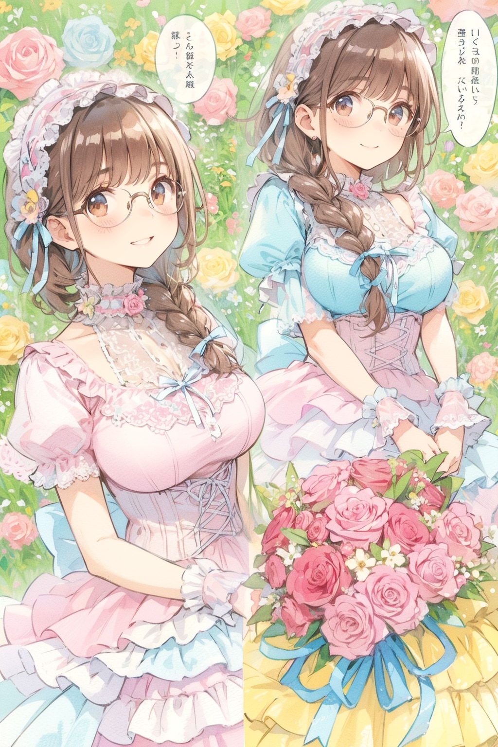 やっぱり眼鏡が可愛い