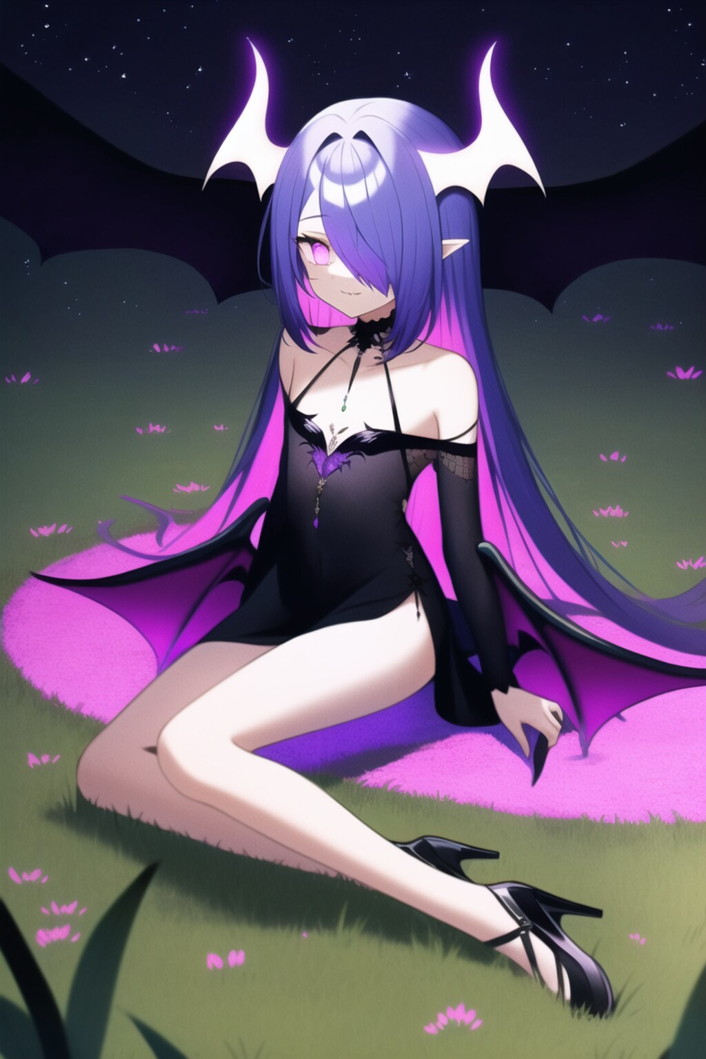 戦闘！青髪悪魔嬢