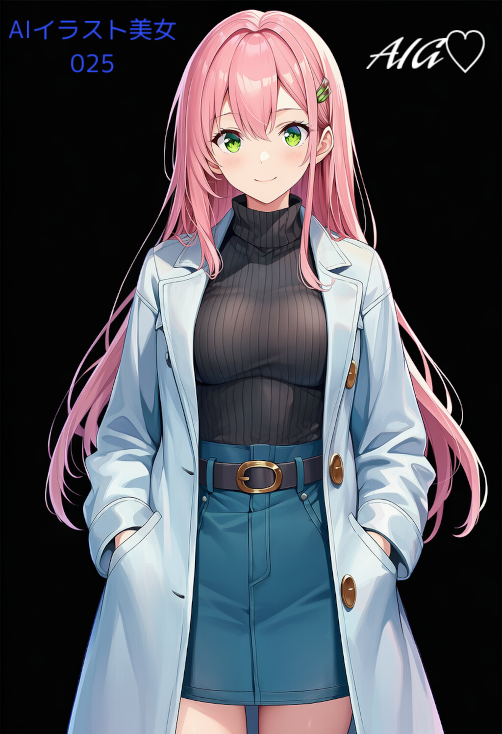 AIイラスト美女025
