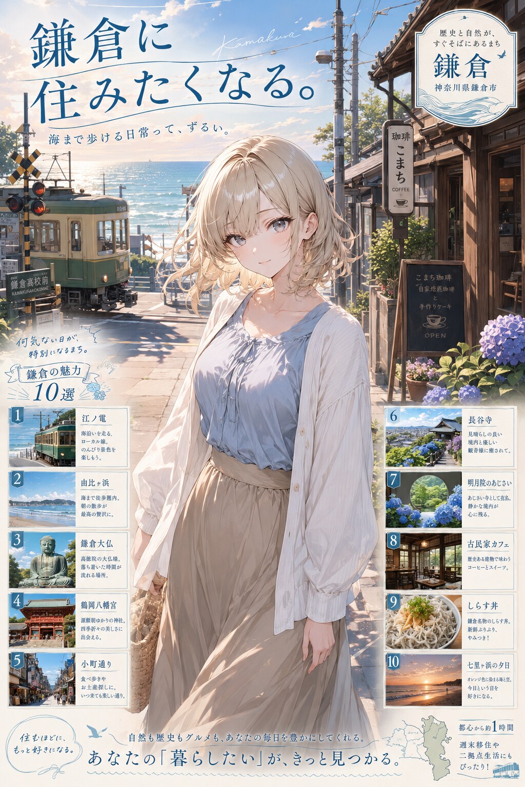 レイナ、この街にすみたい