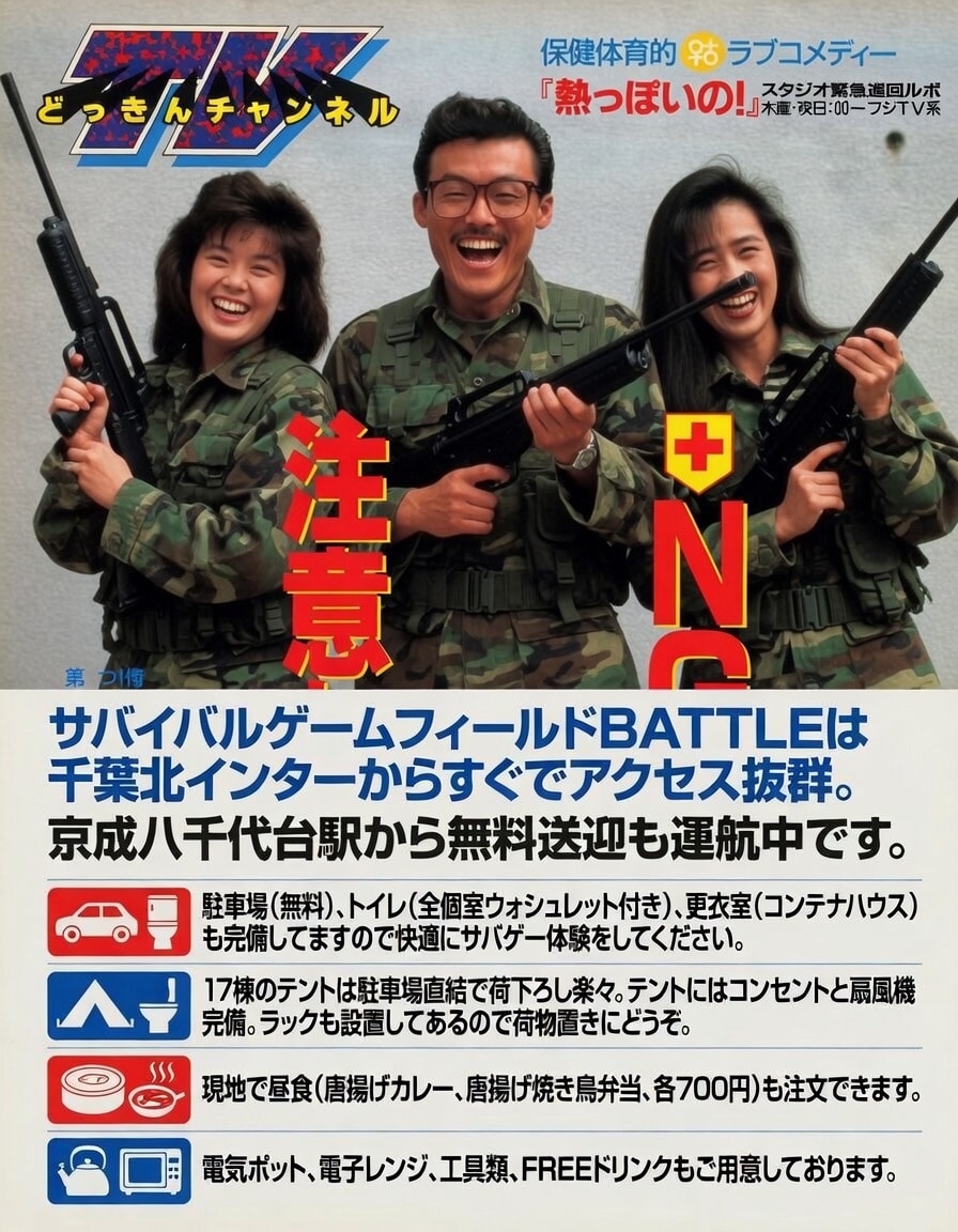 シン装甲騎兵サバムズZZ　サバゲーしよーぜぇ～っと！