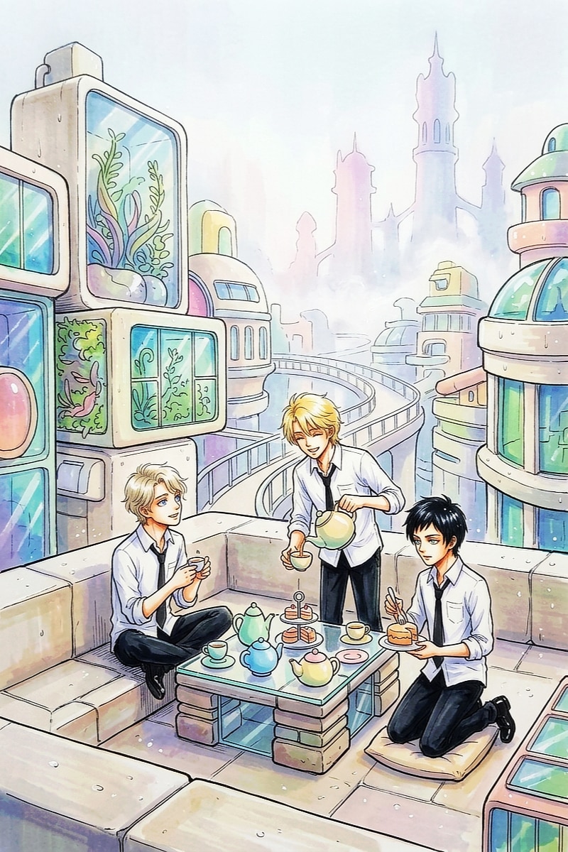 Different Worlds, Same Sky II | の人気AIイラスト・グラビア