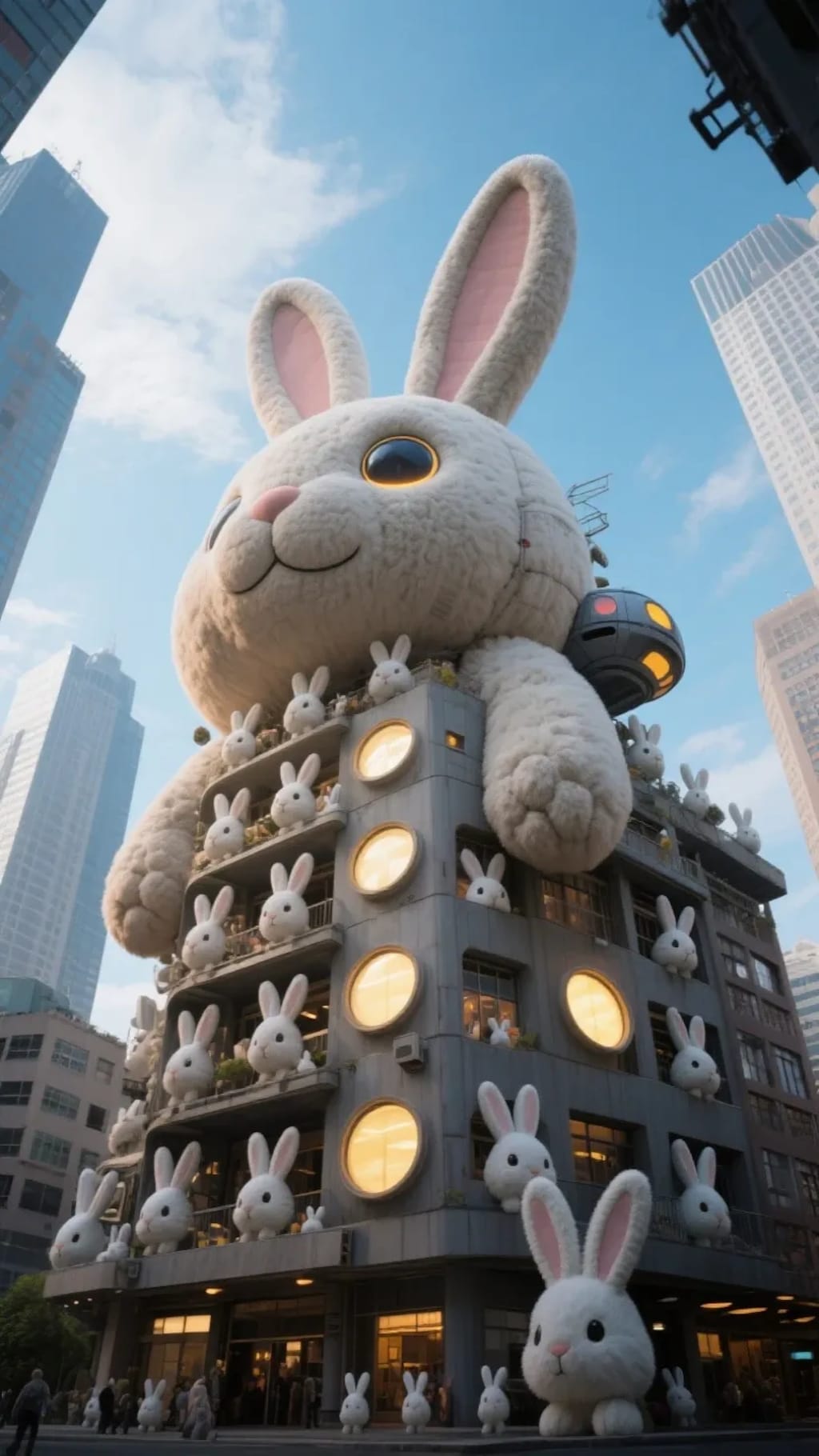 ふわふわの侵略者