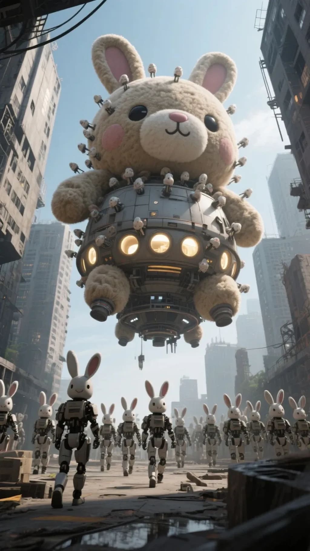 ふわふわの侵略者