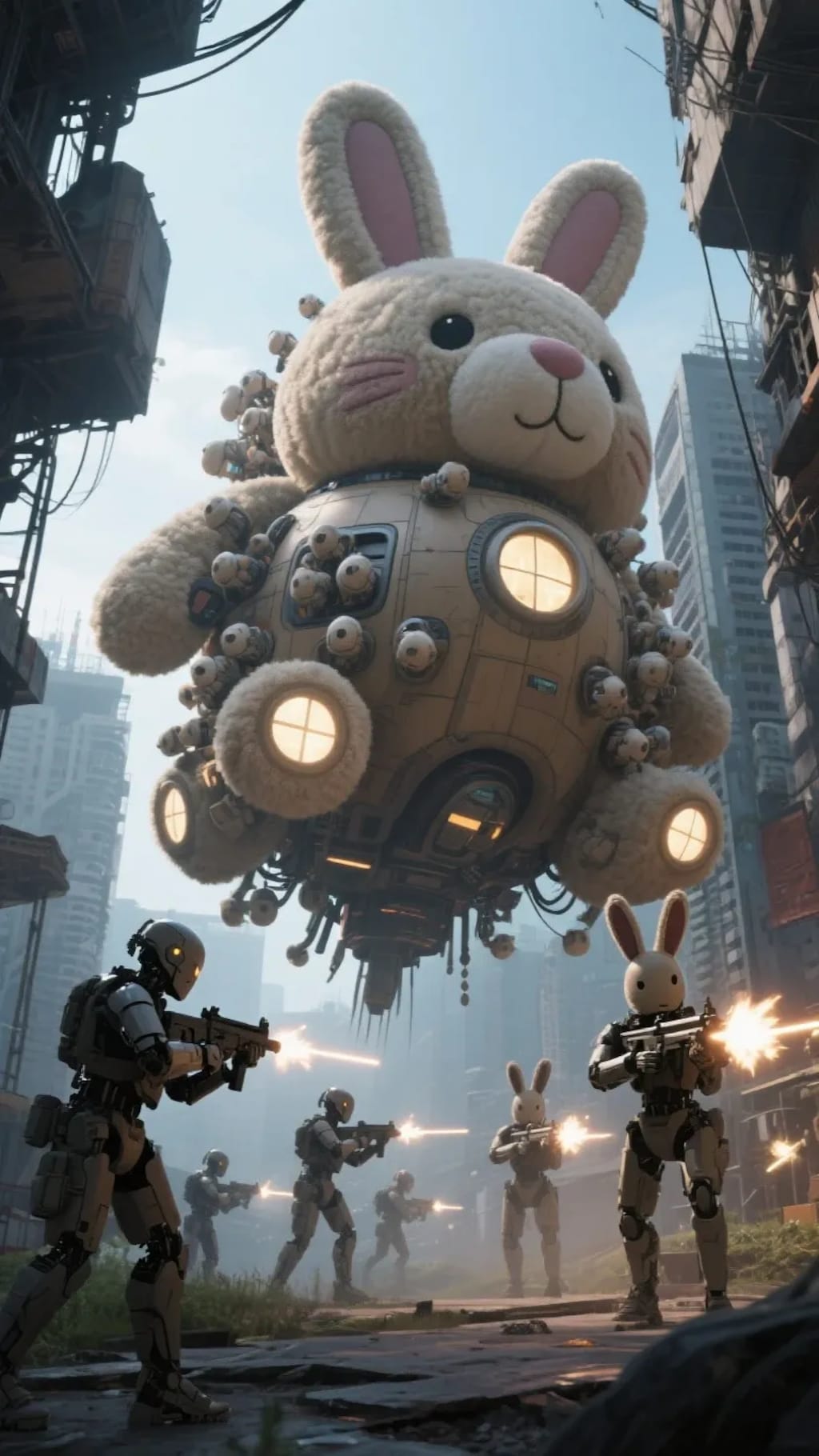 ふわふわの侵略者