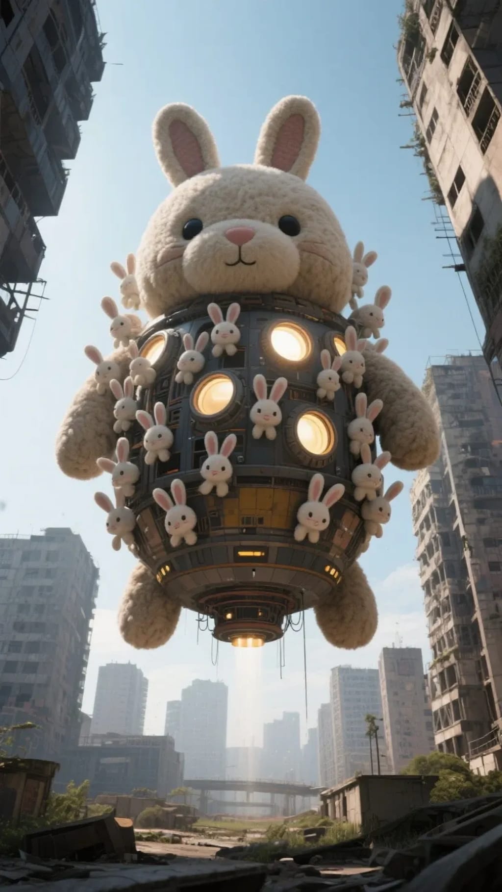 ふわふわの侵略者