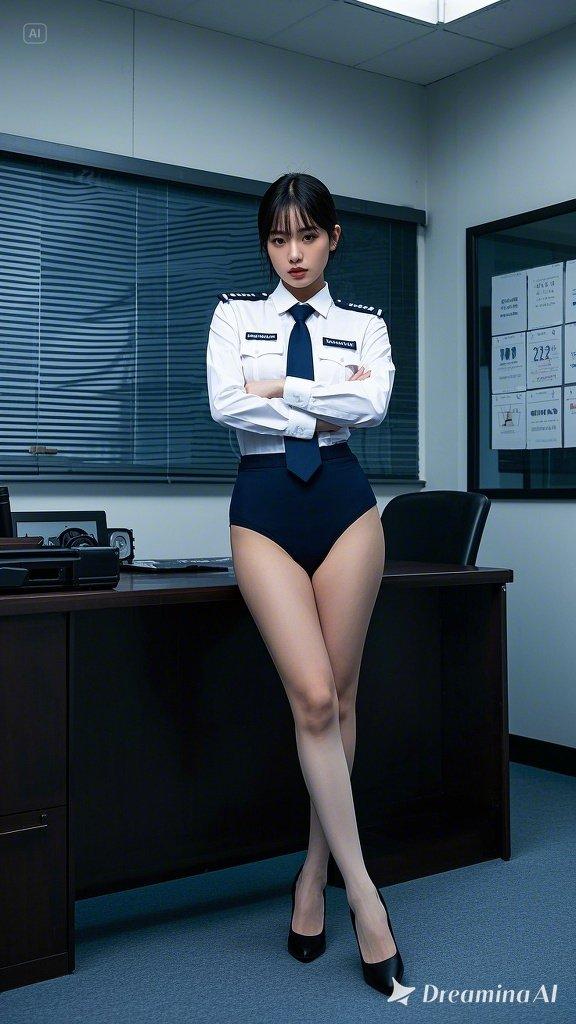 セクシーハイレグ婦警