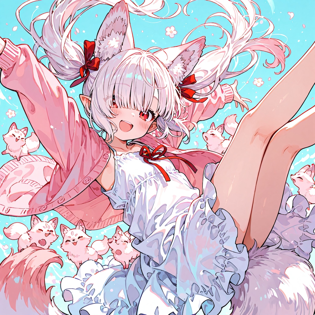 スマホなのさんのシロネちゃん