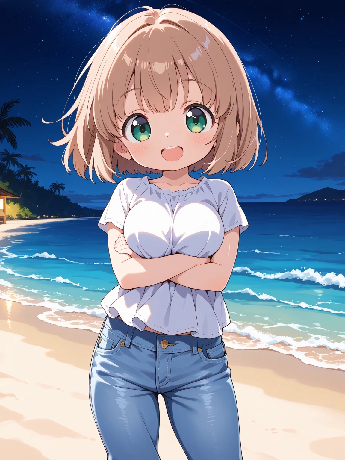 パンツスタイルなこはるちゃん