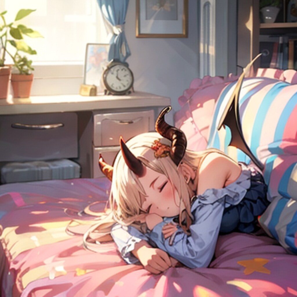 悪魔っ子お眠250519