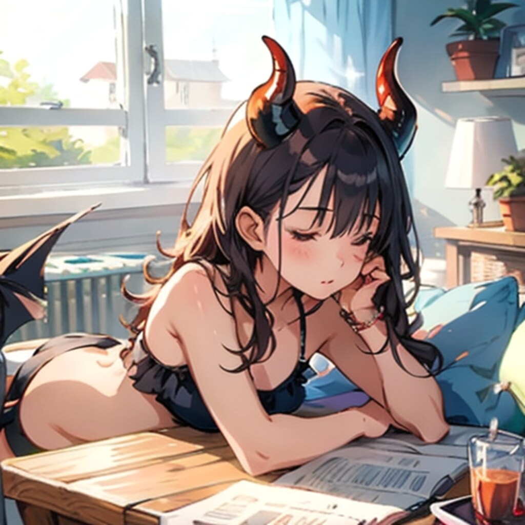 悪魔っ子お眠250519