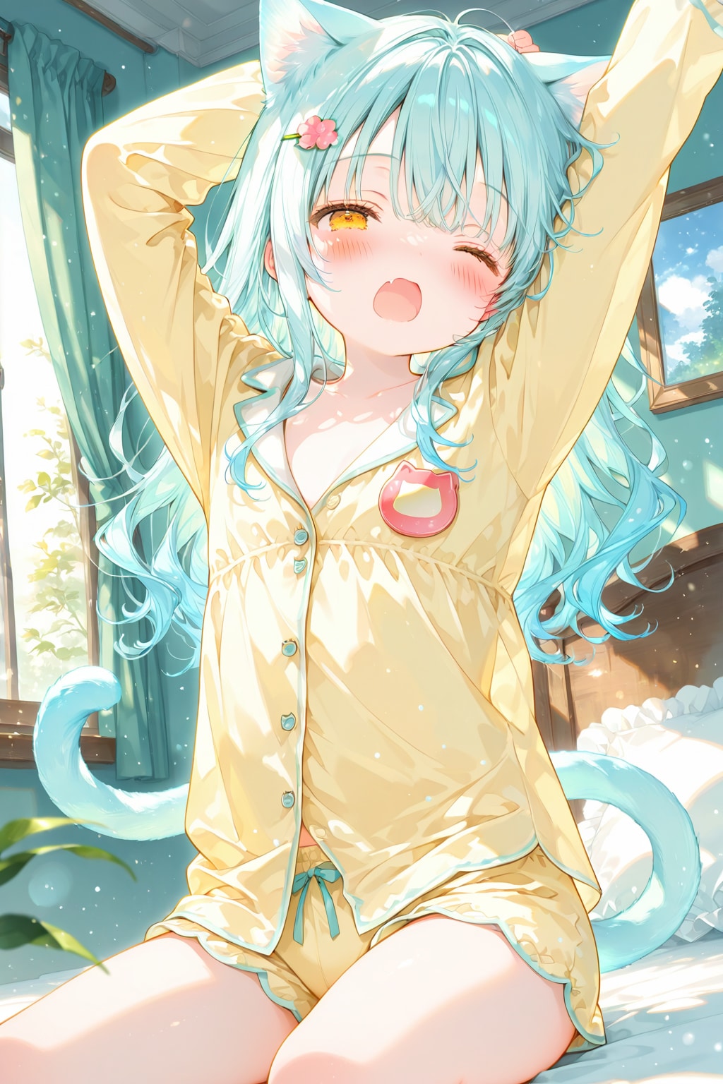 ネコミミオハヨ〜