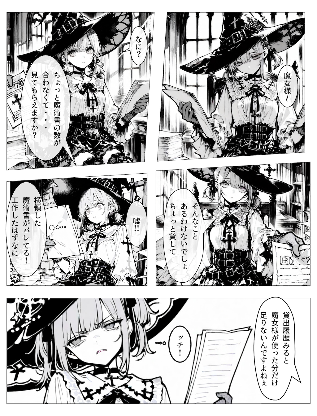 ダメな魔女さん