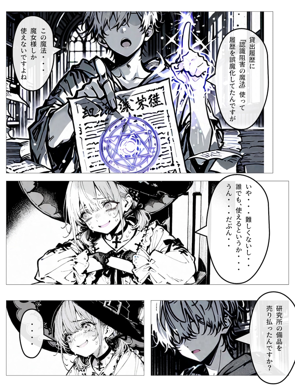 ダメな魔女さん