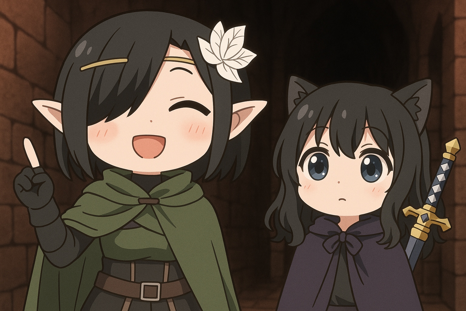 転剣アマンダとフラン【転生したら剣でした】 | の人気AIイラスト・グラビア