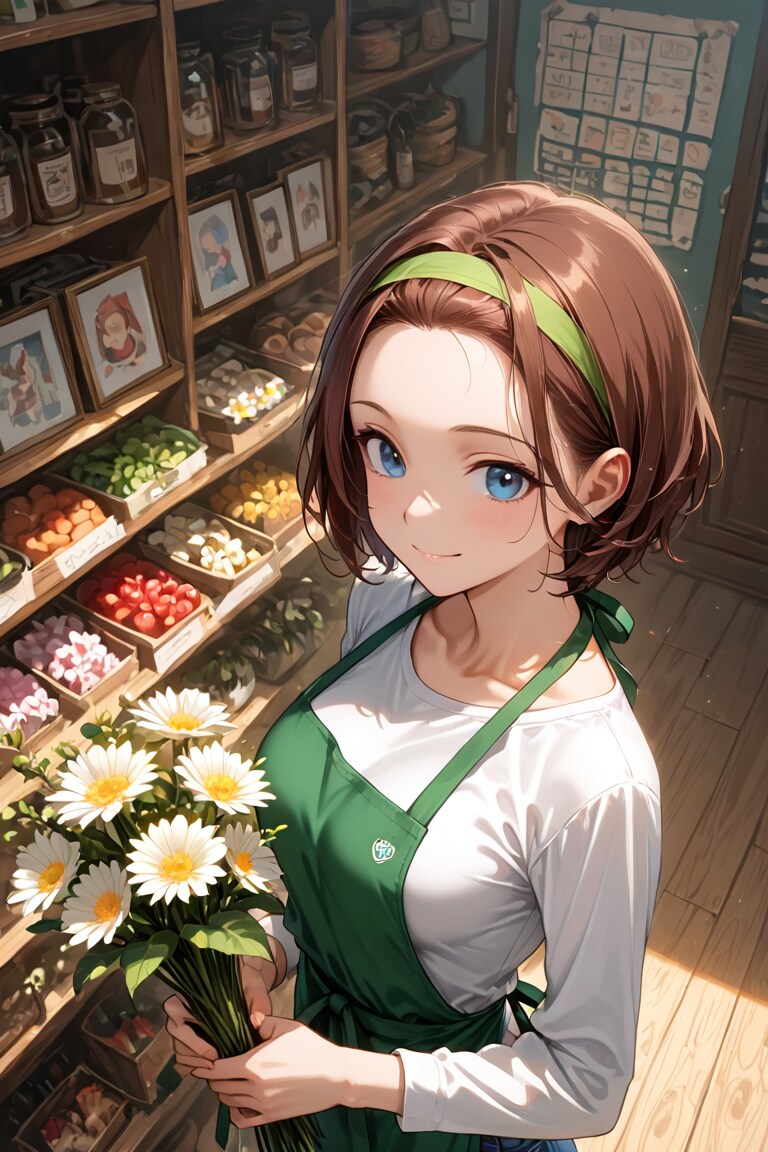 花屋のお姉さん | の人気AIイラスト・グラビア