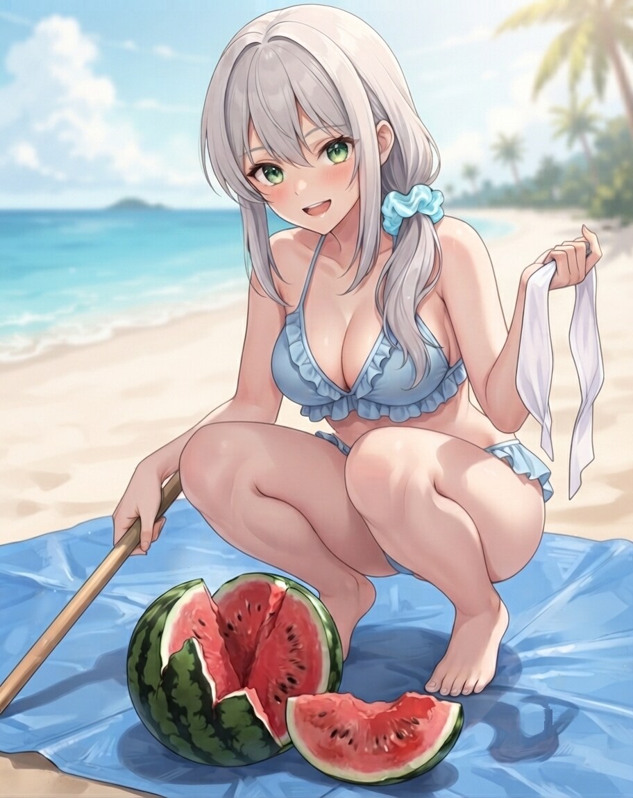 スイカ割