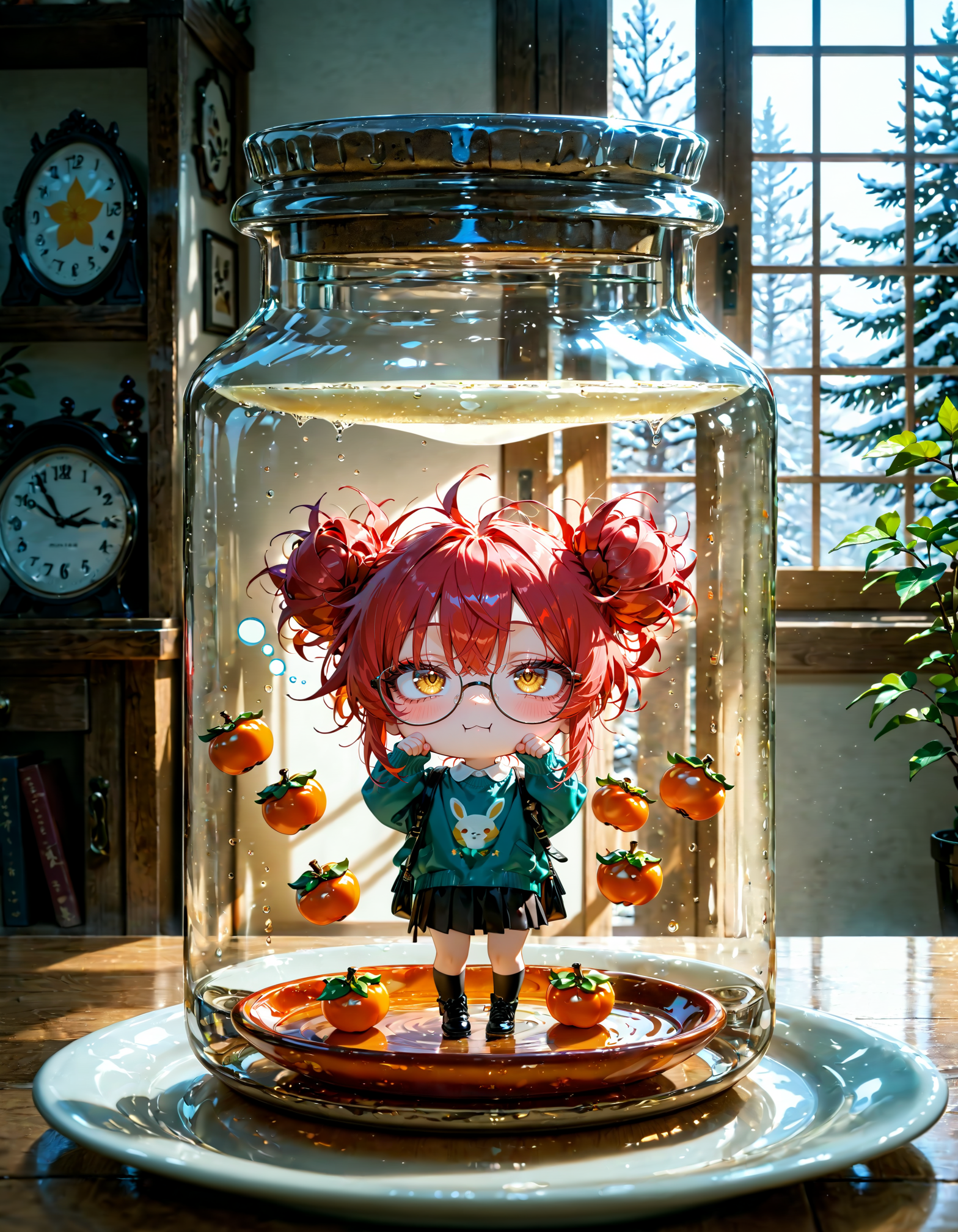 今日は何の日？　伊達のあんぽ柿の日 | の人気AIイラスト・グラビア