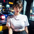 タクシー乗車 4枚目