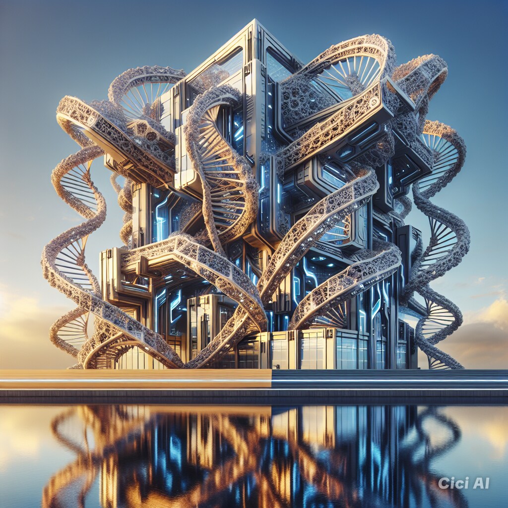 DNA origami の近未来建築