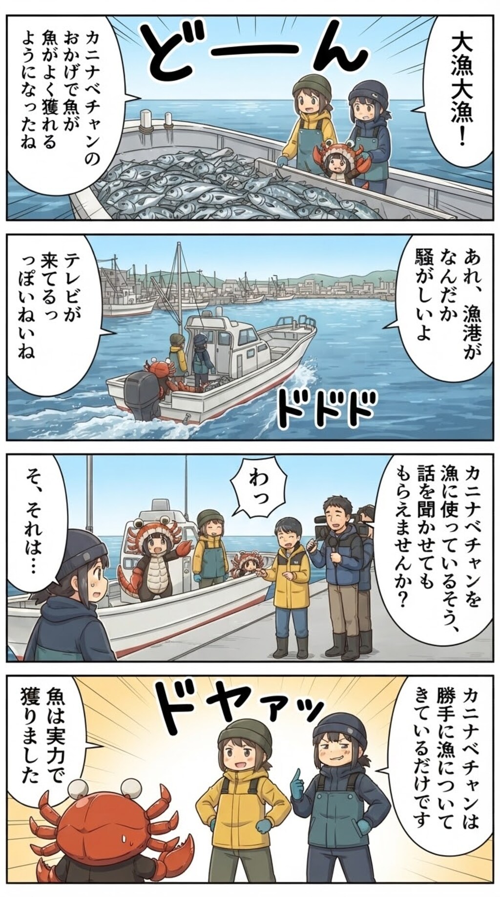 【54】手柄を横取り！カニナベチャン