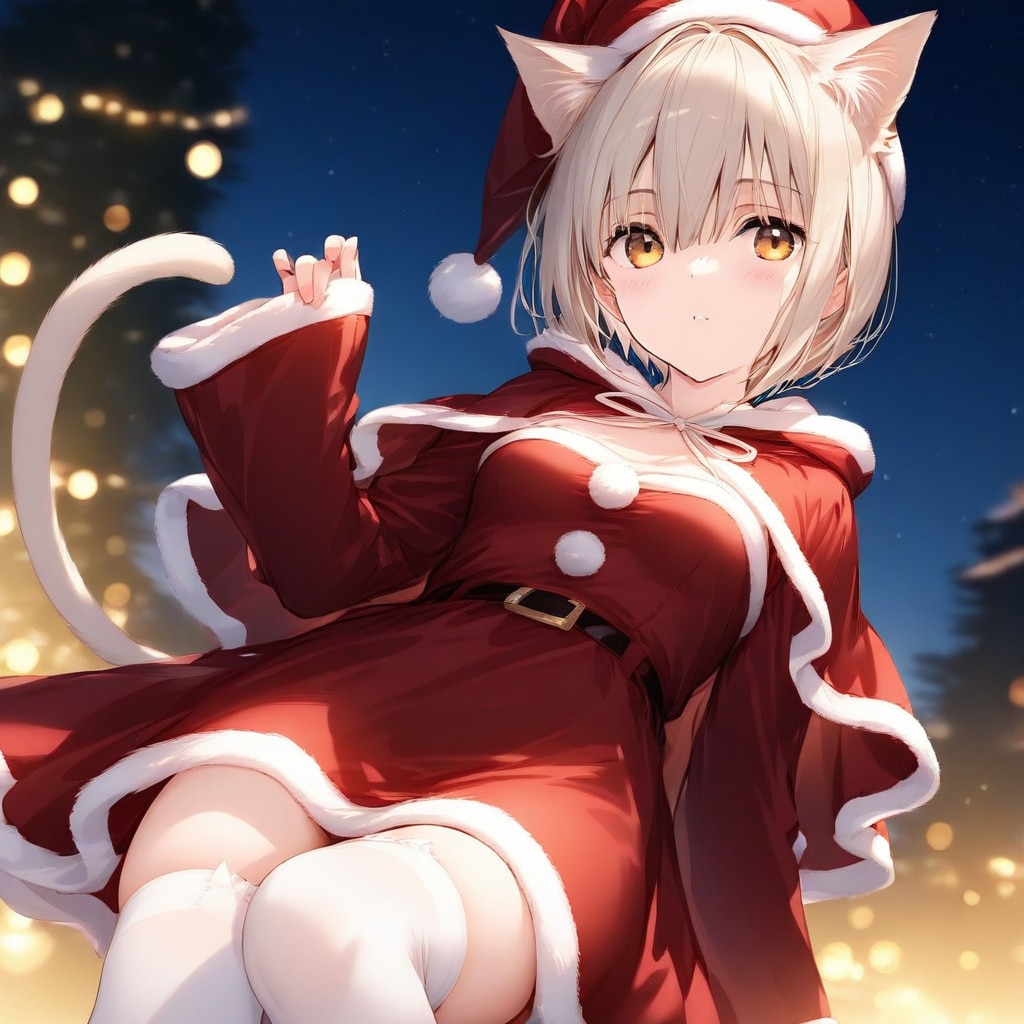 猫娘サンタコス➁