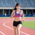 巨乳女子ランナー 2枚目