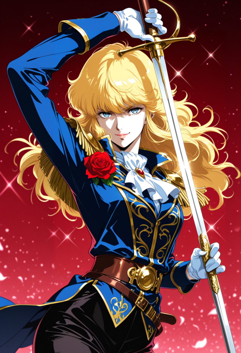 バラはバラは 気高く咲いて バラはバラは 美しく散る