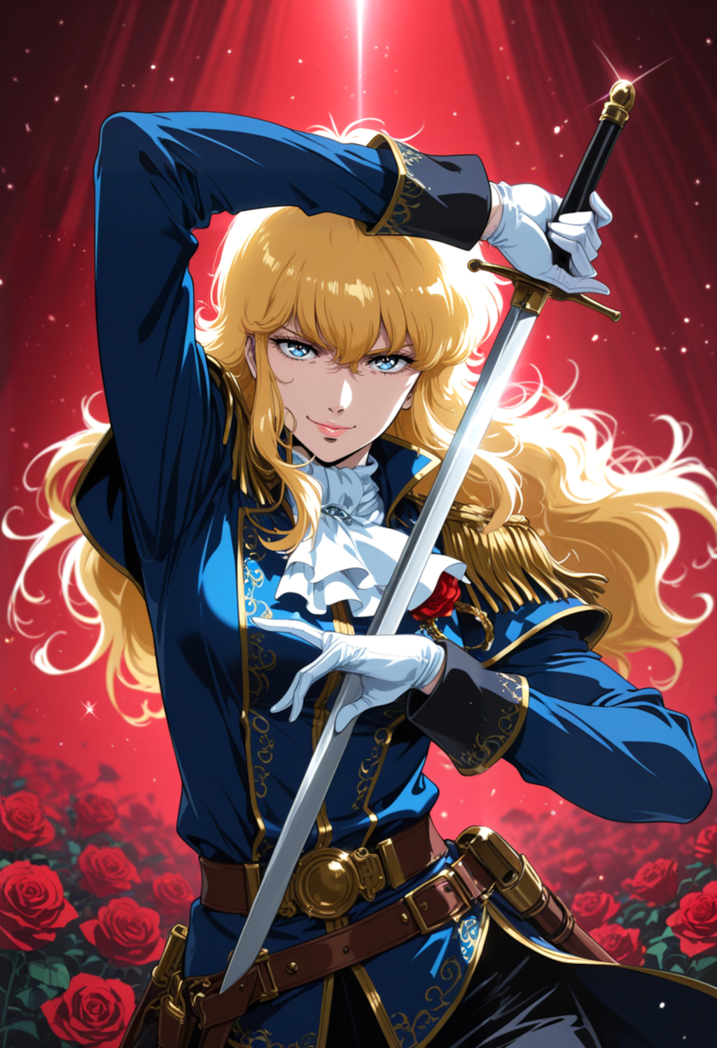 バラはバラは 気高く咲いて バラはバラは 美しく散る