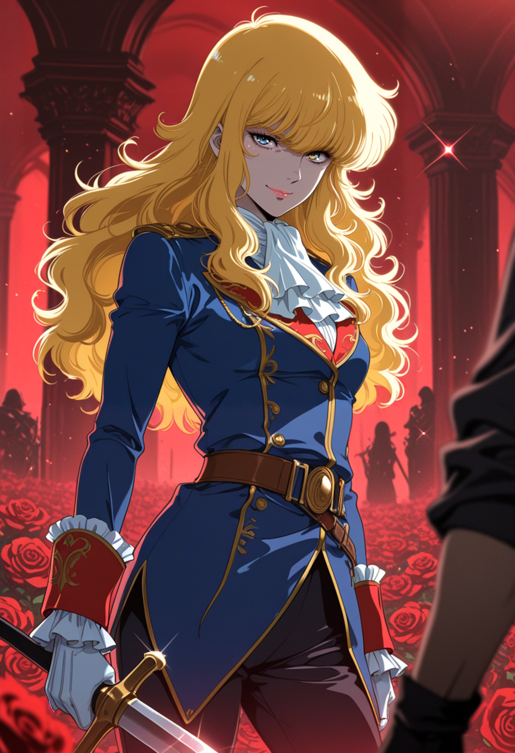 バラはバラは 気高く咲いて バラはバラは 美しく散る