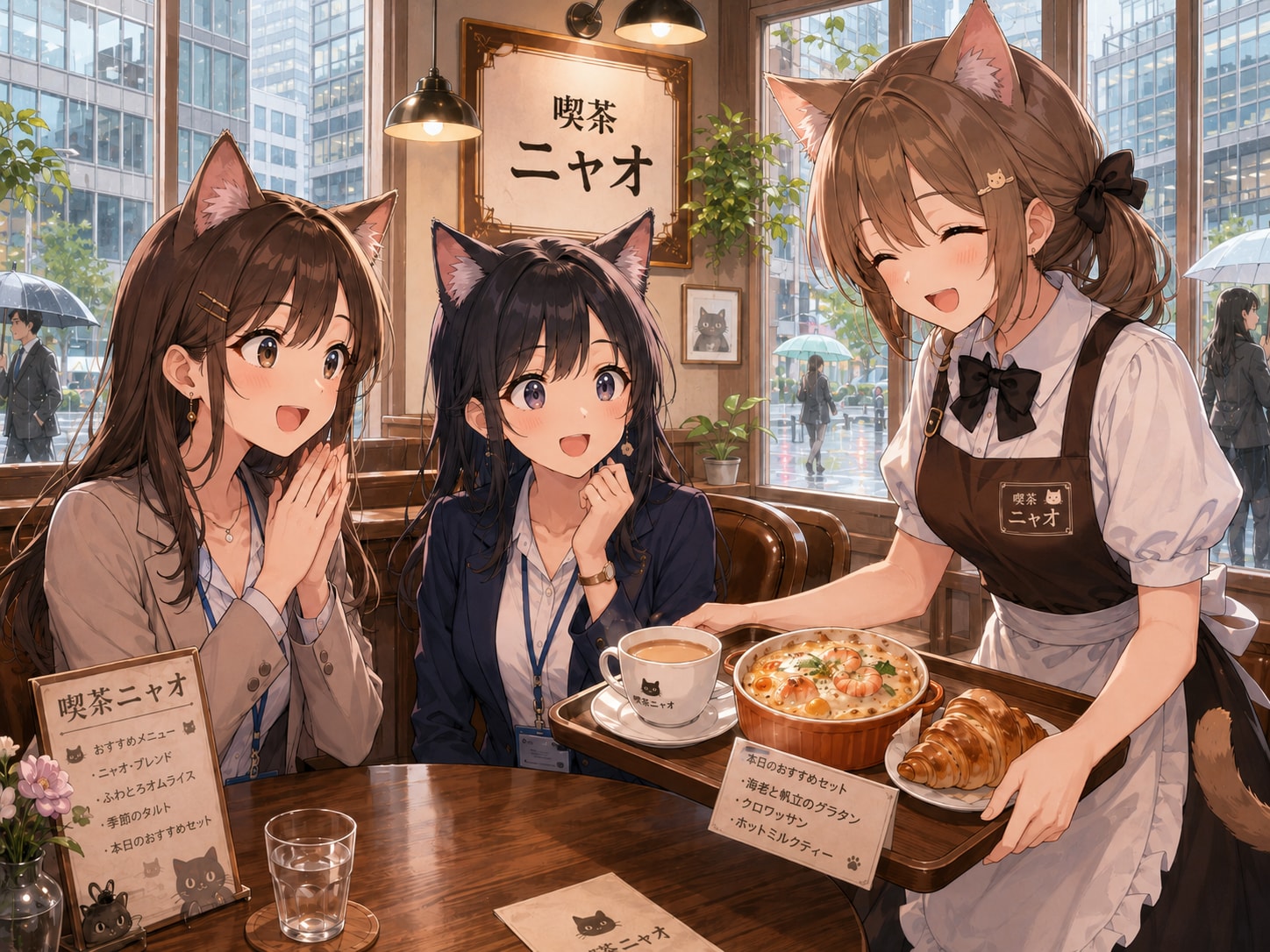 ランチはコレ！ | の人気AIイラスト・グラビア